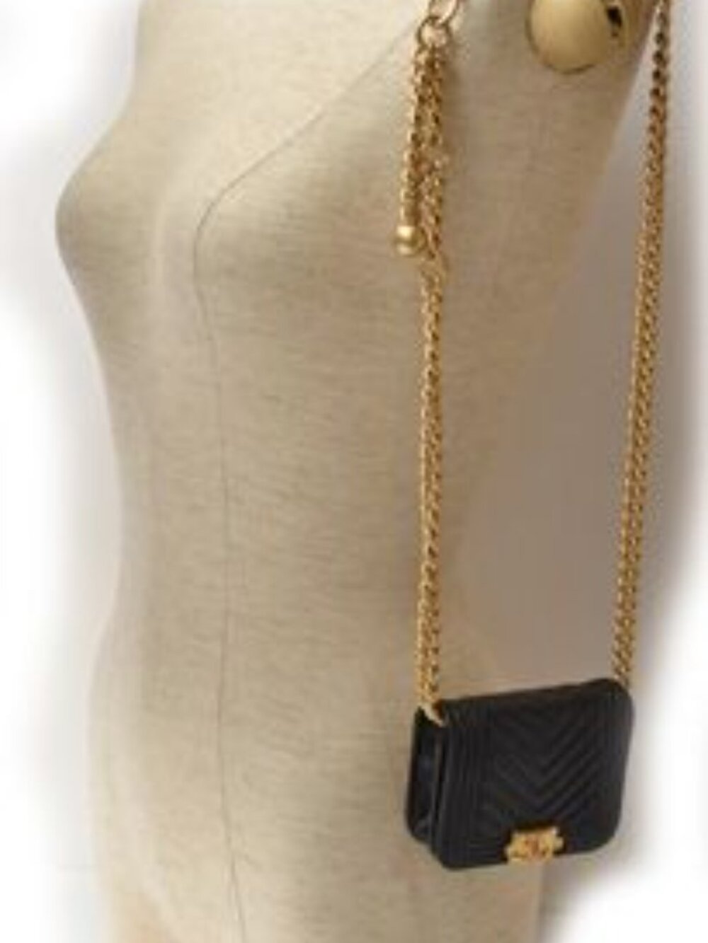 Chanel Belt Bag Coin Case Chain Pouch Boy - Picture 2 of 10